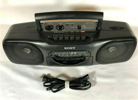 sony cd radio cassette|vintage sony radio cassette.